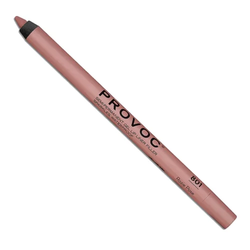 PROVOC Gel lūpų pieštukas Nr.801 Rozie Pose Sparkle (1.2g)