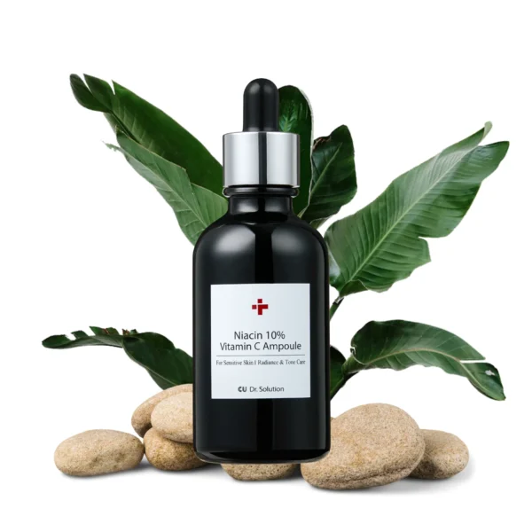 CUSKIN serumas su 10% niacinamido, vitaminu C ir hialurono rūgštimi, (50 g)