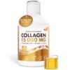 Swedish Nutra – Marine Collagen 15 000 mg skystas jūrinis kolagenas su hialurono rūgštimi, retinoliu ir vitaminais, (500ml)