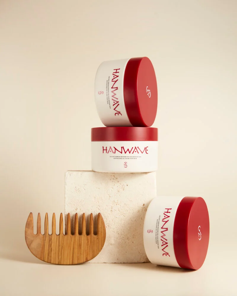 HANWAVE Revitalising All-in-One – atkuriamoji plaukų kaukė su keratinu ir aliejais (180ml)| Korėjietiška profesionali plaukų priežiūra