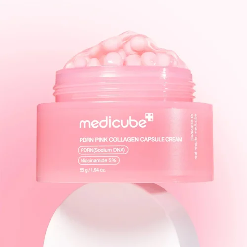 Medicube PDRN PINK COLLOGEN KAPSULINIS KREMAS (55 g)