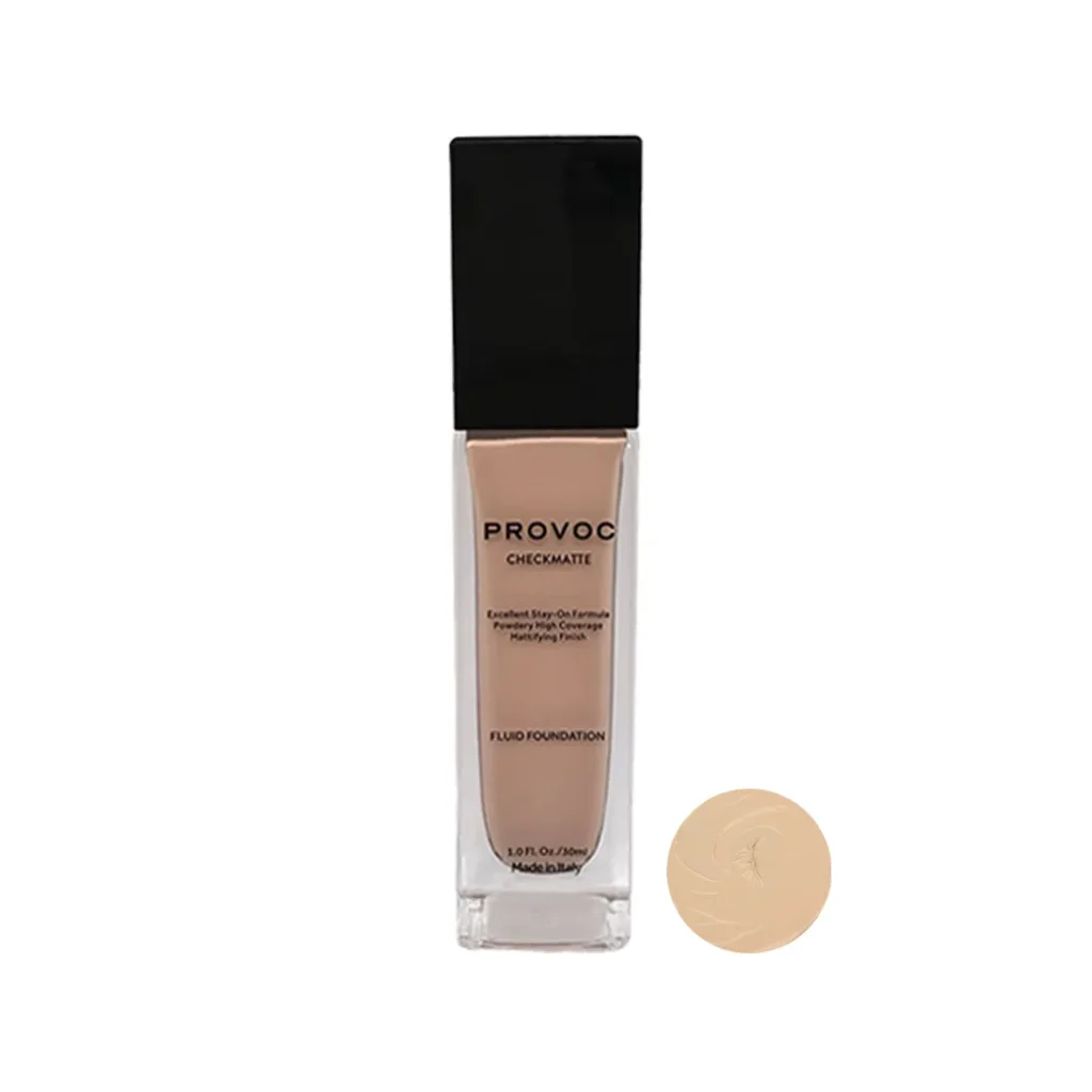 PROVOC Checkmatte makiažo pagrindas Nr.22 (30ml)
