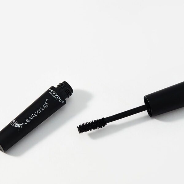 PROVOC juodos spalvos blakstienų tušas Mascarade, 12ml