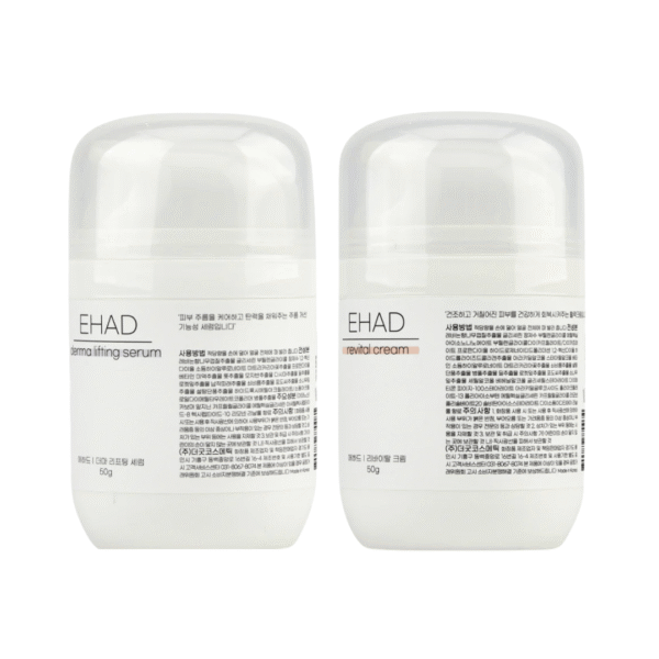 Ehad Derma lifting serumas + revital cream Ehad Derma lifting stangrinamasis veido serumas + atgaivinantis veido kremas