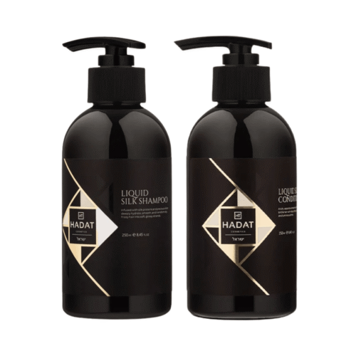 Hadat skysto šilko šampūnas 250 ml + skysto šilko kondicionierius, 250ml